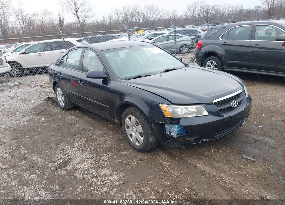 2008 HYUNDAI SONATA GLS VIN: 5NPET46C88H383996