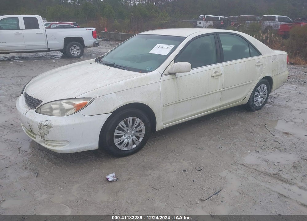 2002 TOYOTA CAMRY LE VIN: 4T1BE32K12U506258