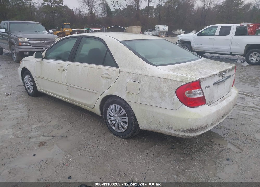2002 TOYOTA CAMRY LE VIN: 4T1BE32K12U506258