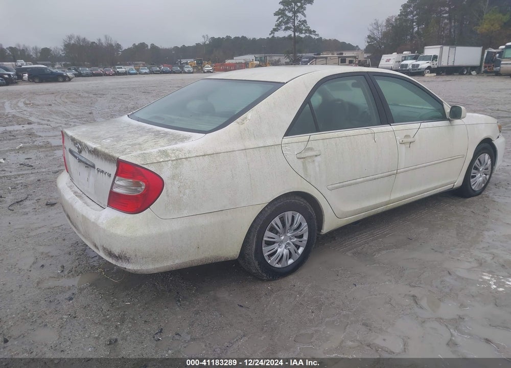 2002 TOYOTA CAMRY LE VIN: 4T1BE32K12U506258
