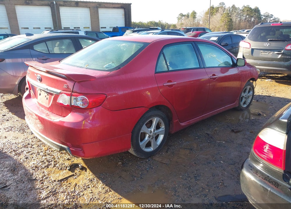 2013 TOYOTA COROLLA S VIN: 5YFBU4EE8DP176007