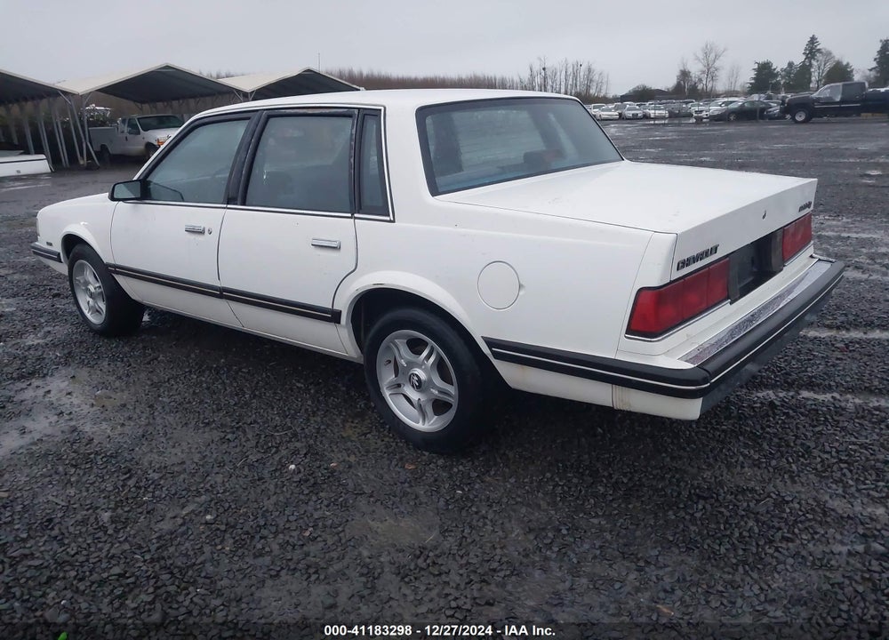 1987 CHEVROLET CELEBRITY VIN: 2G1AW51R8H1117721