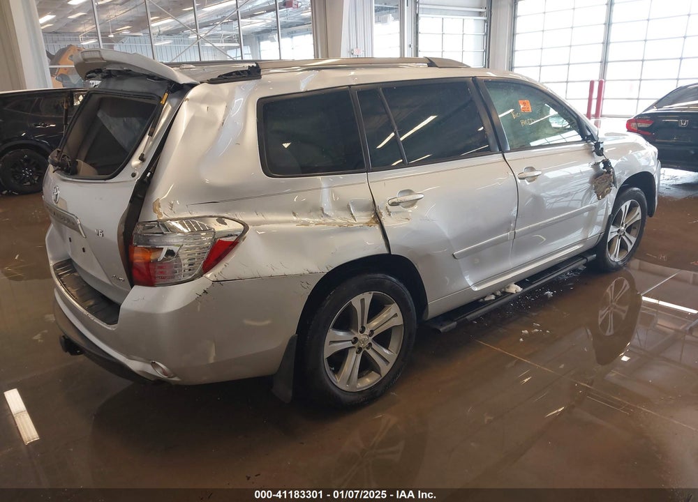 2009 TOYOTA HIGHLANDER SPORT VIN: JTEES43A692112665