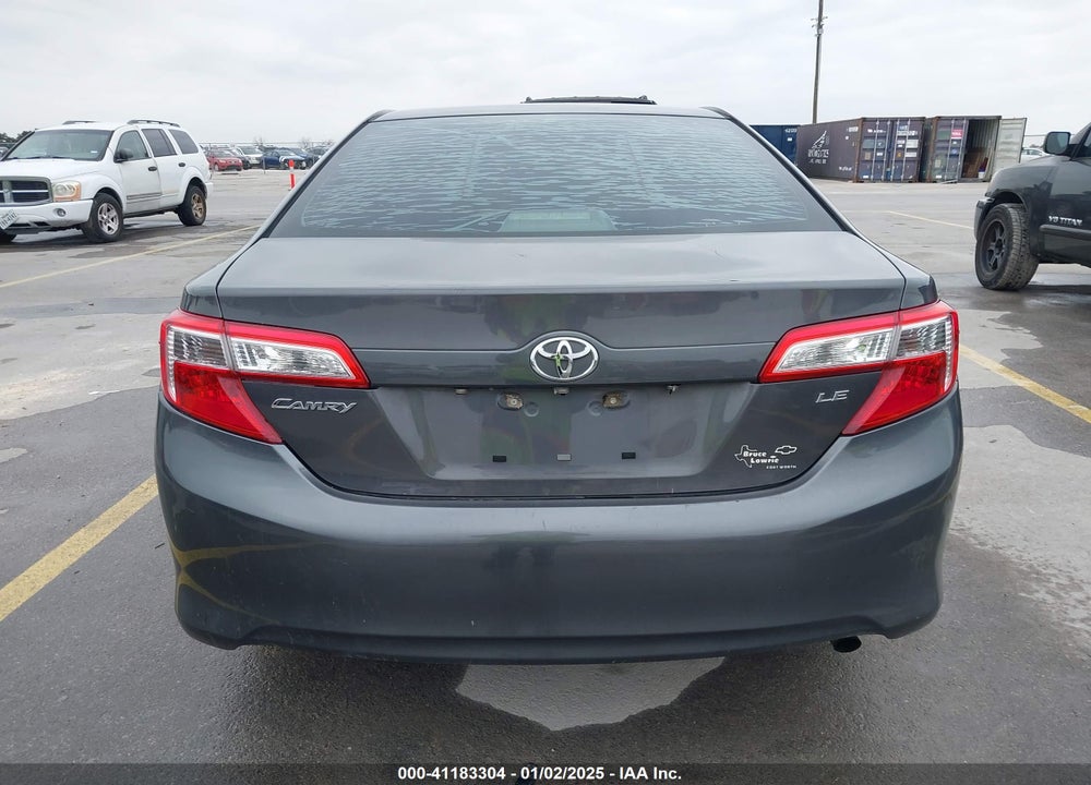 2012 TOYOTA CAMRY LE VIN: 4T1BF1FK5CU157571