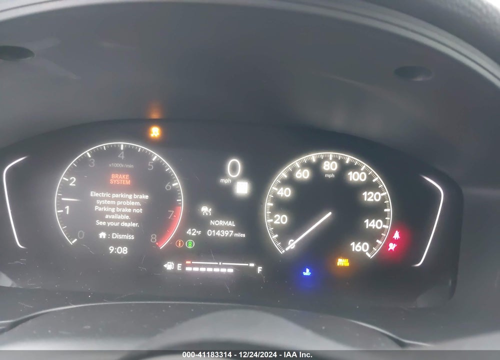 2024 HONDA CIVIC VIN: 19XFL2H80RE026674