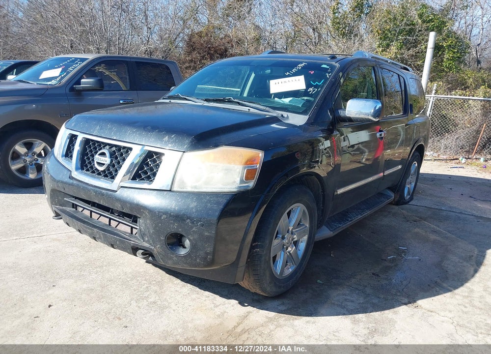 2012 NISSAN ARMADA PLATINUM VIN: 5N1BA0NF8CN617121