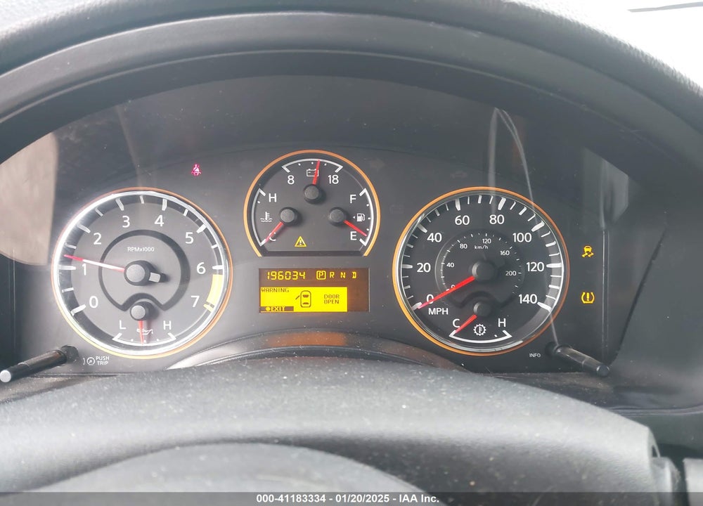 2012 NISSAN ARMADA PLATINUM VIN: 5N1BA0NF8CN617121