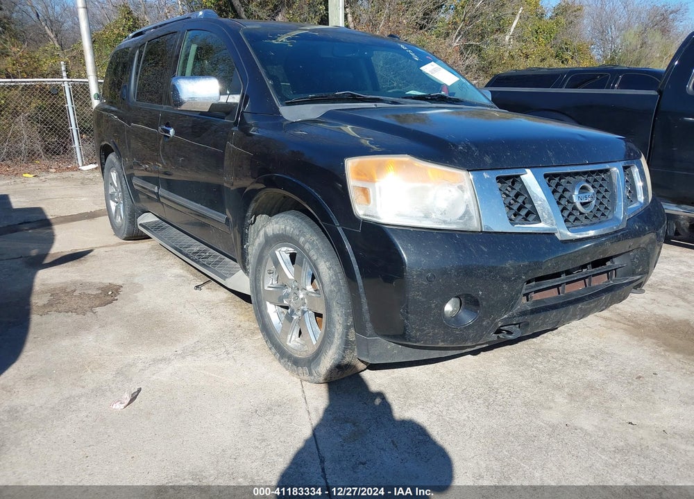 2012 NISSAN ARMADA PLATINUM VIN: 5N1BA0NF8CN617121