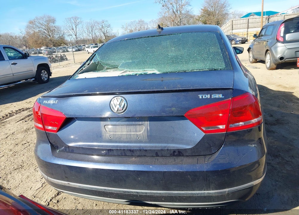 2013 VOLKSWAGEN PASSAT 2.0L TDI SEL PREMIUM VIN: 1VWCN7A36DC006659