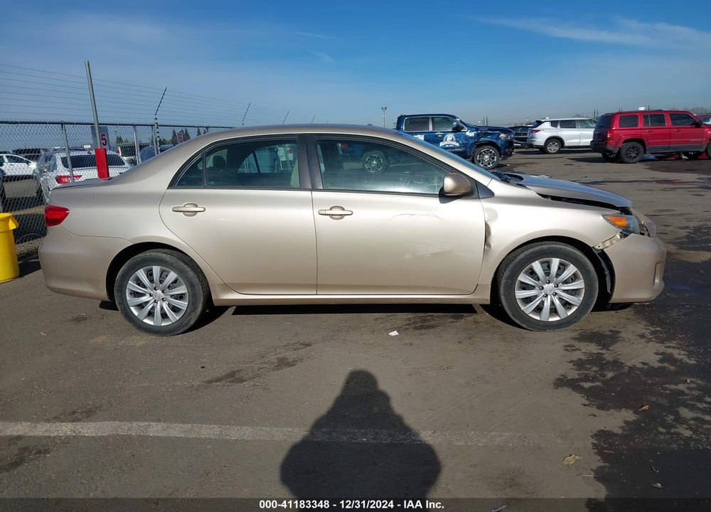 2012 TOYOTA COROLLA LE VIN: 5YFBU4EE0CP062940