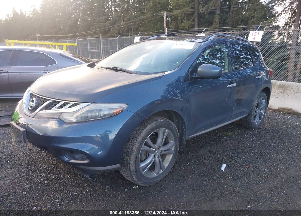 2011 NISSAN MURANO LE VIN: JN8AZ1MW3BW170968