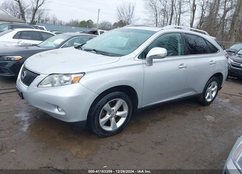 2010 LEXUS RX 350 BASE (A6) VIN: 2T2BK1BA0AC062886
