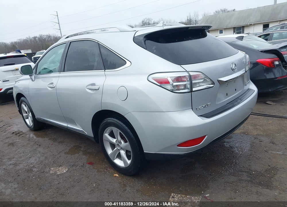 2010 LEXUS RX 350 BASE (A6) VIN: 2T2BK1BA0AC062886