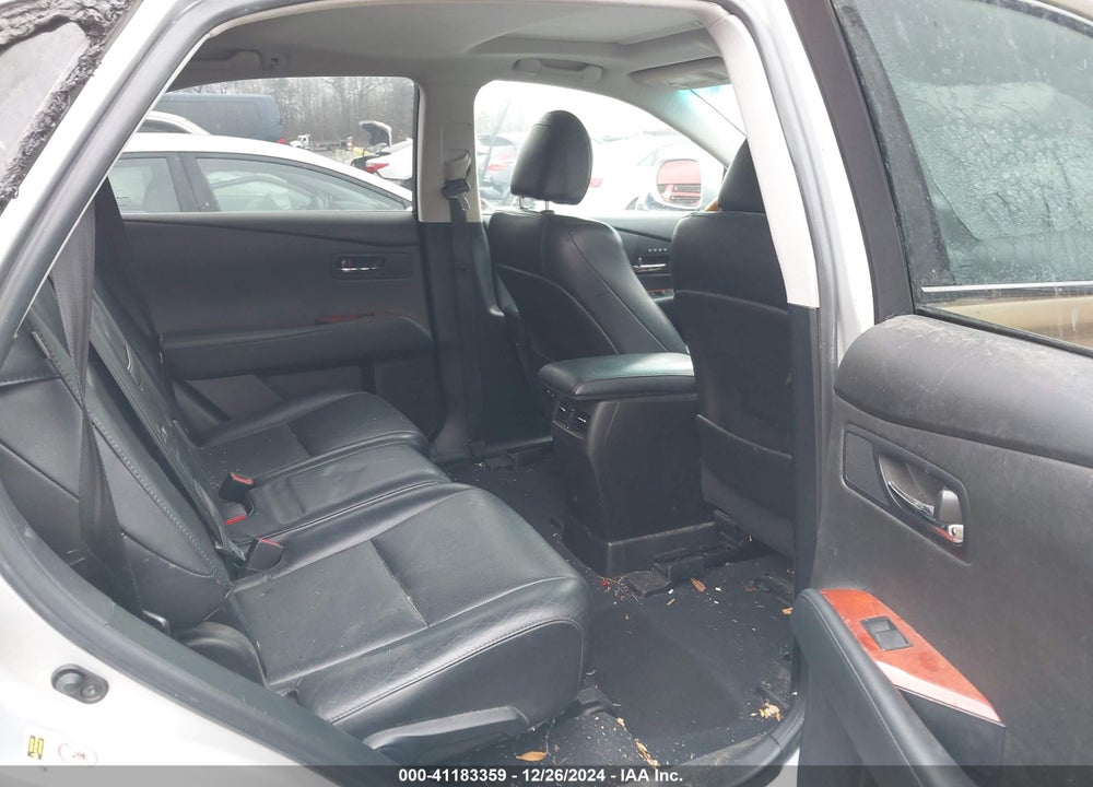 2010 LEXUS RX 350 BASE (A6) VIN: 2T2BK1BA0AC062886