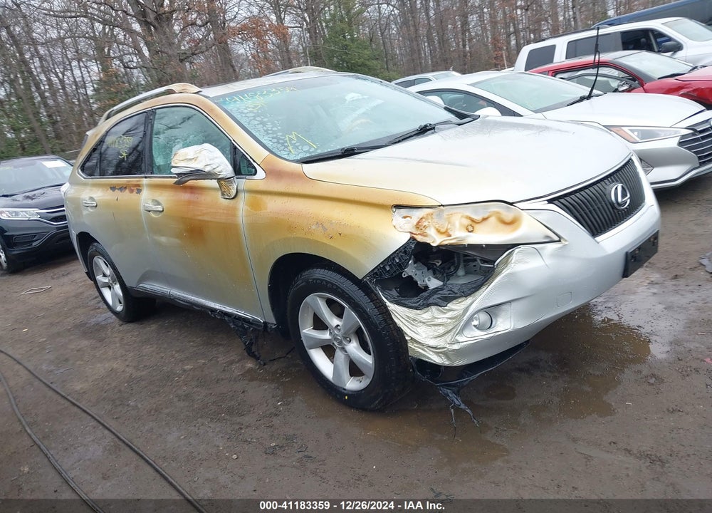 2010 LEXUS RX 350 BASE (A6) VIN: 2T2BK1BA0AC062886