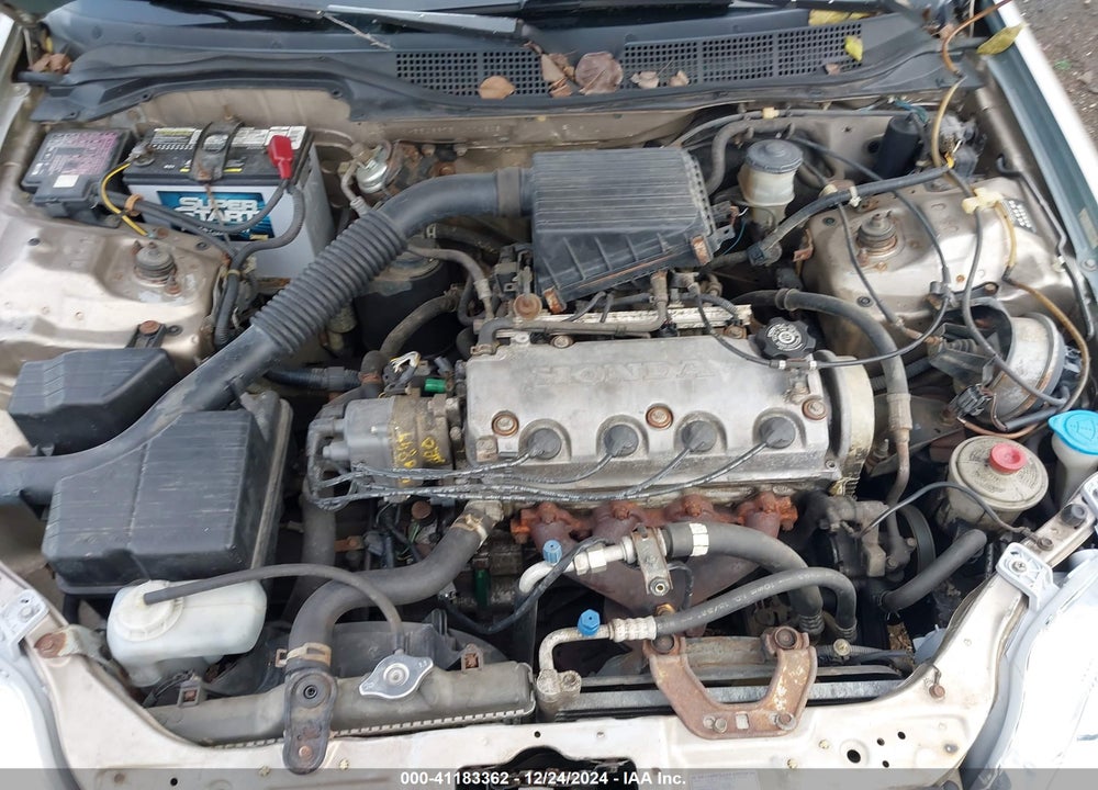 2000 HONDA CIVIC LX VIN: 1HGEJ6675YL004308