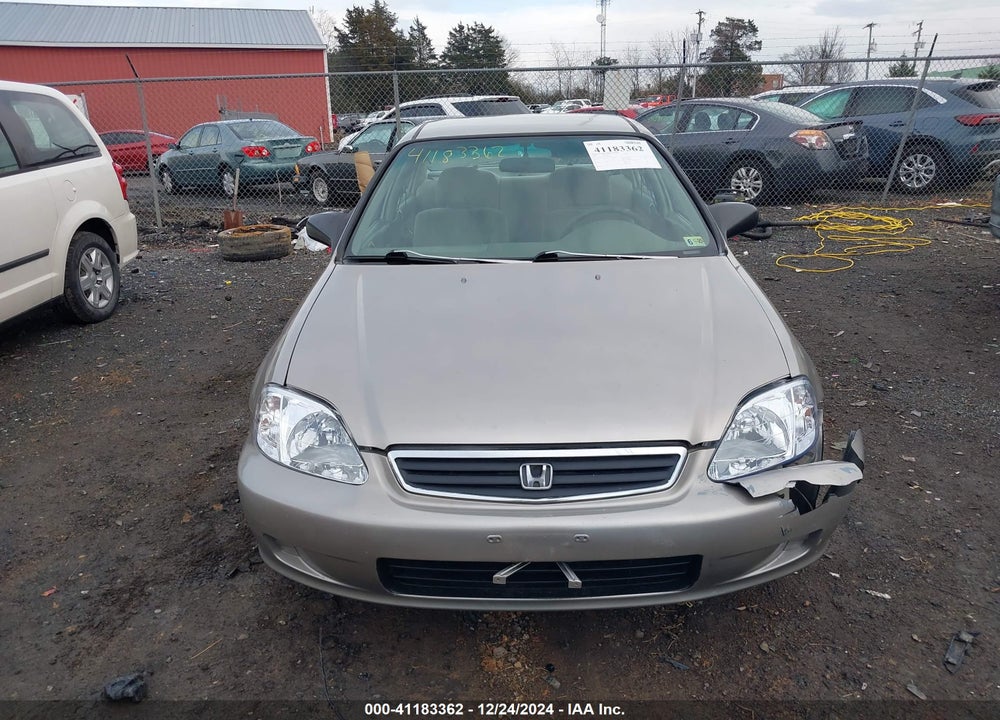 2000 HONDA CIVIC LX VIN: 1HGEJ6675YL004308