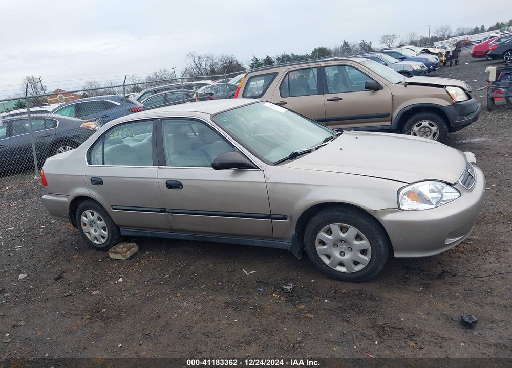 2000 HONDA CIVIC LX VIN: 1HGEJ6675YL004308