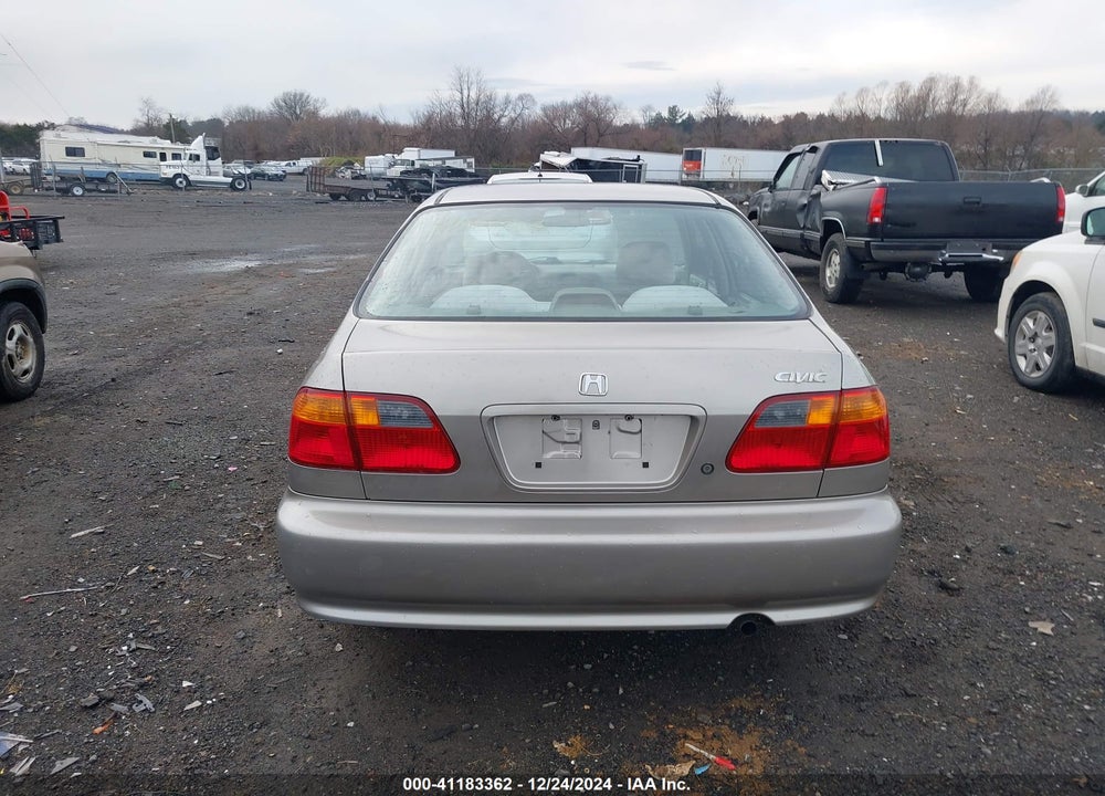 2000 HONDA CIVIC LX VIN: 1HGEJ6675YL004308