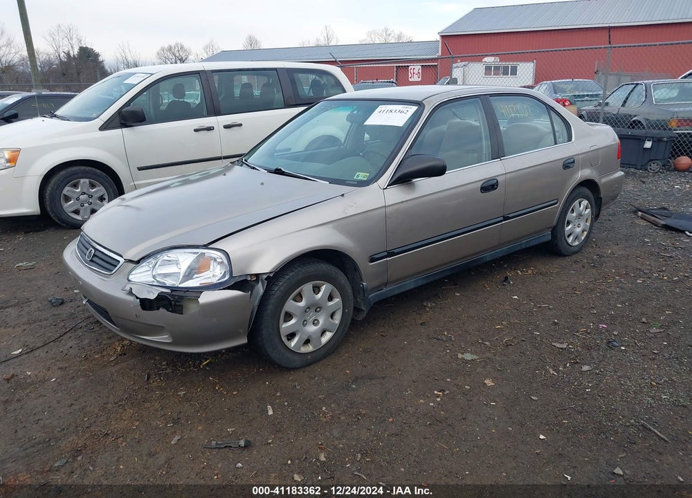 2000 HONDA CIVIC LX VIN: 1HGEJ6675YL004308