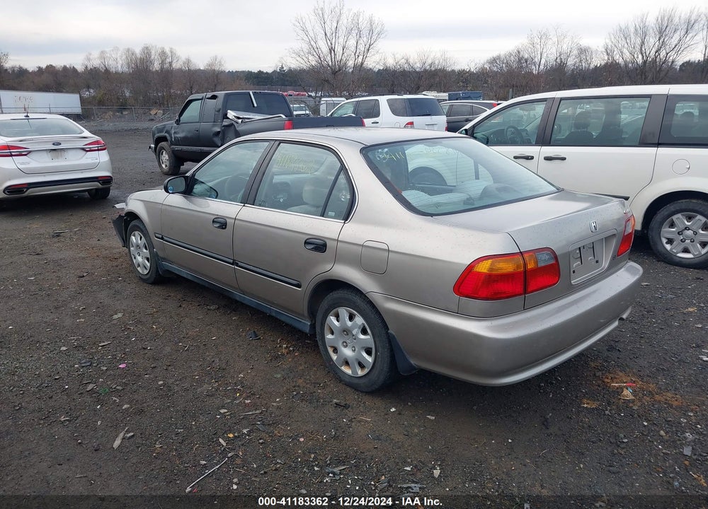 2000 HONDA CIVIC LX VIN: 1HGEJ6675YL004308