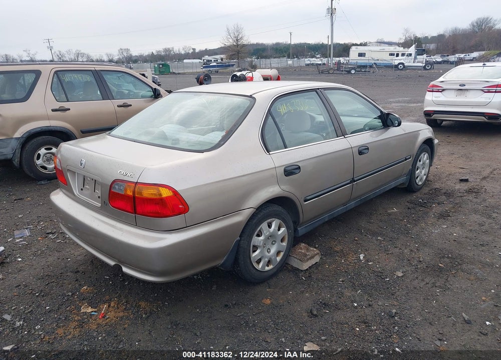 2000 HONDA CIVIC LX VIN: 1HGEJ6675YL004308