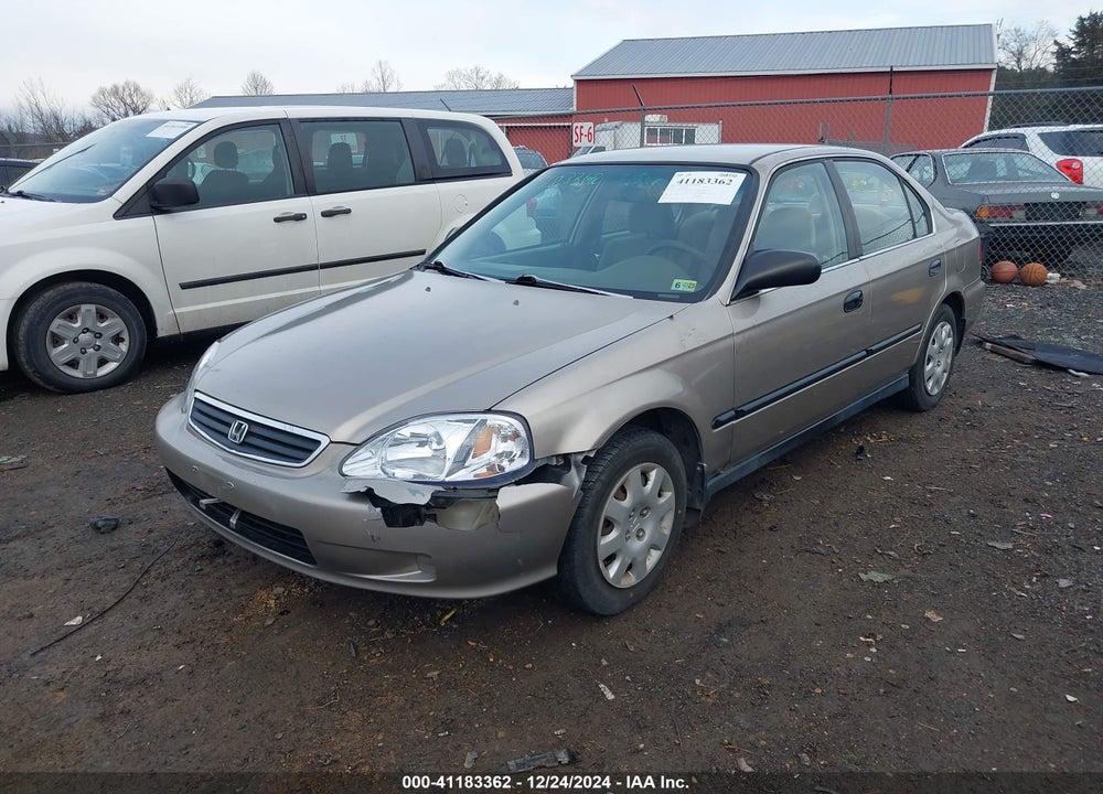 2000 HONDA CIVIC LX VIN: 1HGEJ6675YL004308
