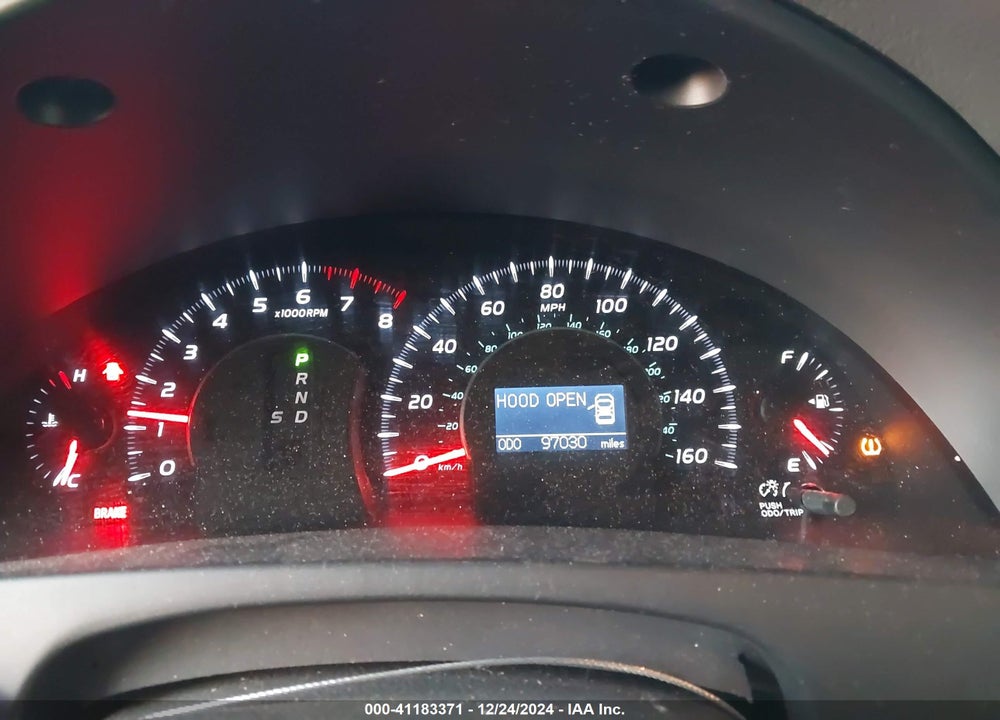 2007 TOYOTA CAMRY XLE V6 VIN: 4T1BK46K87U559507