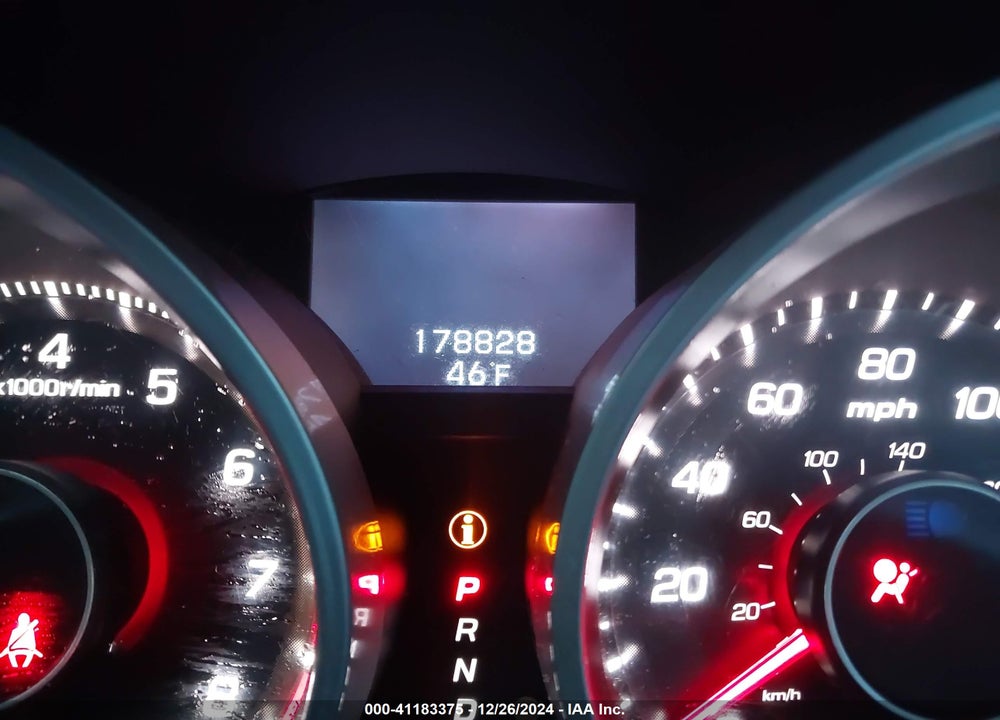2009 ACURA TL VIN: 19UUA862X9A021968