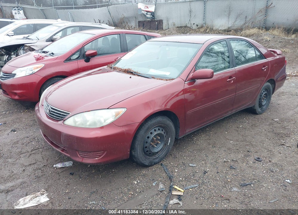 2006 TOYOTA CAMRY LE VIN: 4T1BE32K26U104920