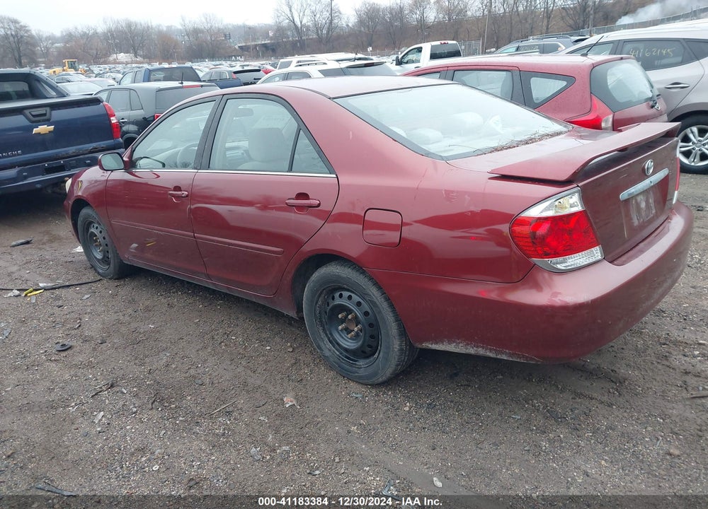 2006 TOYOTA CAMRY LE VIN: 4T1BE32K26U104920
