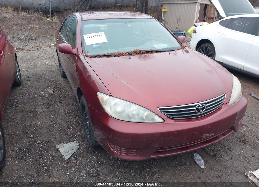 2006 TOYOTA CAMRY LE VIN: 4T1BE32K26U104920