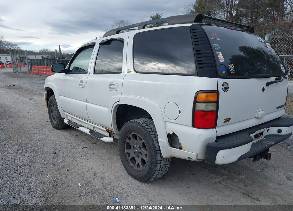 2004 CHEVROLET TAHOE Z71 VIN: 1GNEK13Z04R174093
