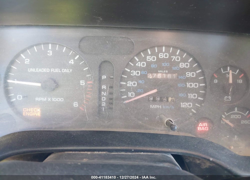 1996 DODGE RAM 1500 VIN: 3B7HC13Y6TM186050