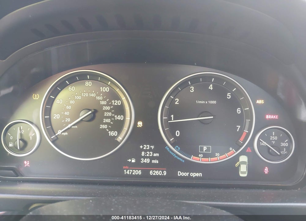 2013 BMW 528I XDRIVE VIN: WBAXH5C59DDW12754