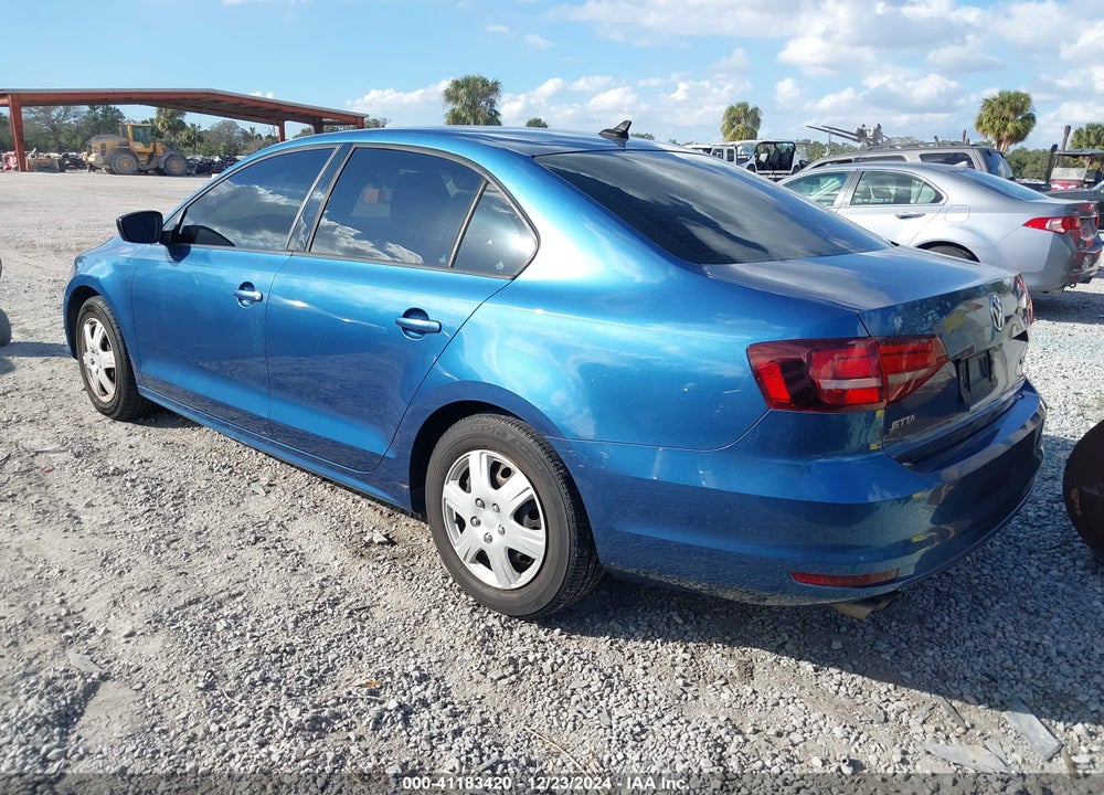2016 VOLKSWAGEN JETTA 1.4T S VIN: 3VW267AJ7GM228802