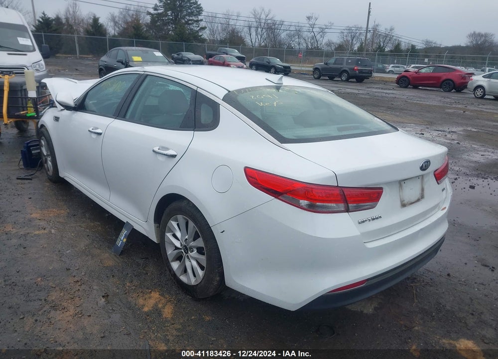 2016 KIA OPTIMA VIN: 5XXGU4L32GG092608