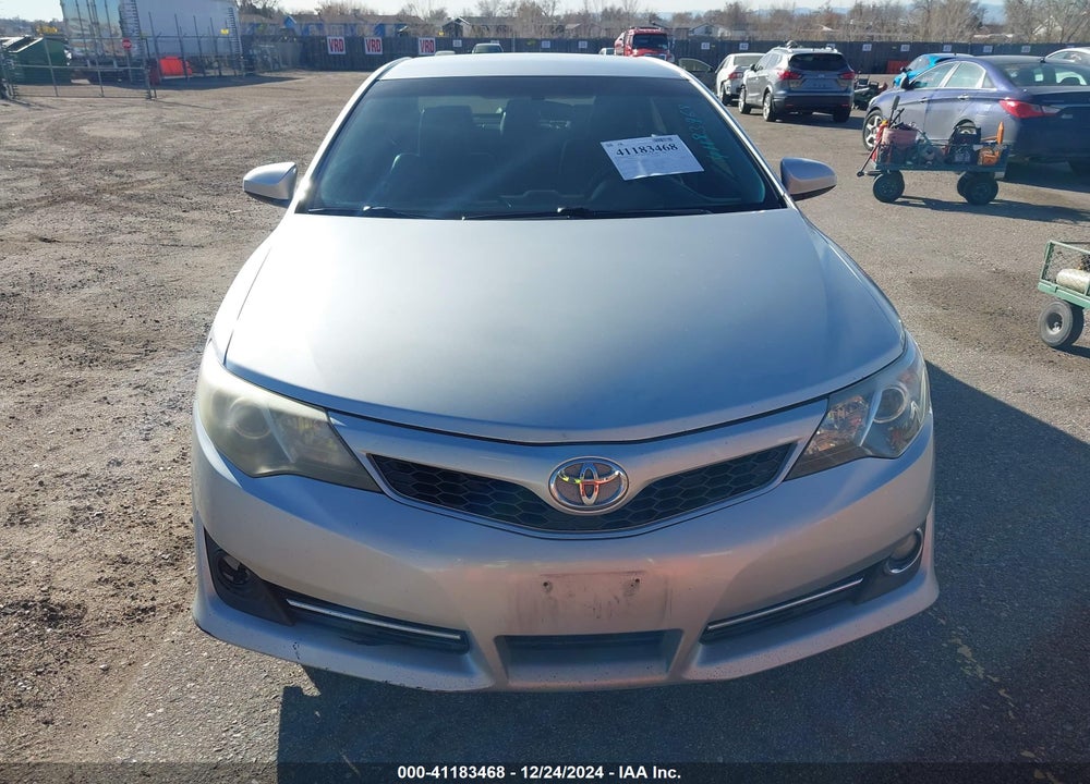 2012 TOYOTA CAMRY SE VIN: 4T1BF1FK0CU200536