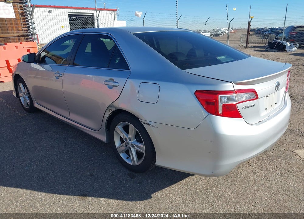 2012 TOYOTA CAMRY SE VIN: 4T1BF1FK0CU200536