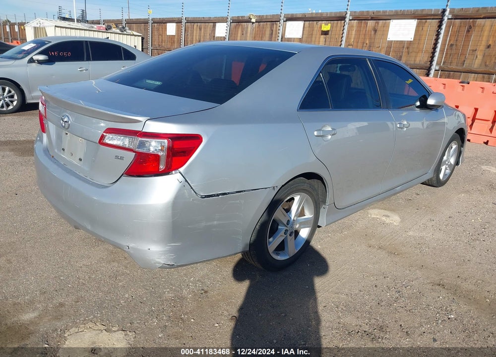 2012 TOYOTA CAMRY SE VIN: 4T1BF1FK0CU200536