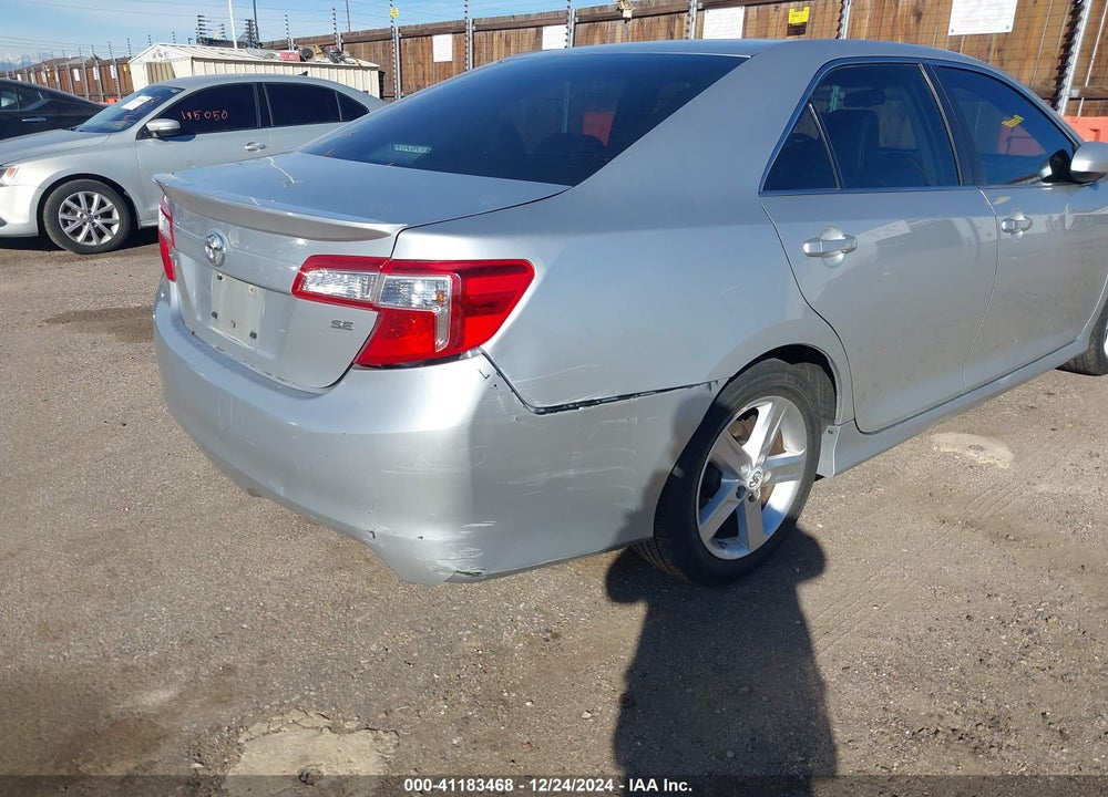 2012 TOYOTA CAMRY SE VIN: 4T1BF1FK0CU200536