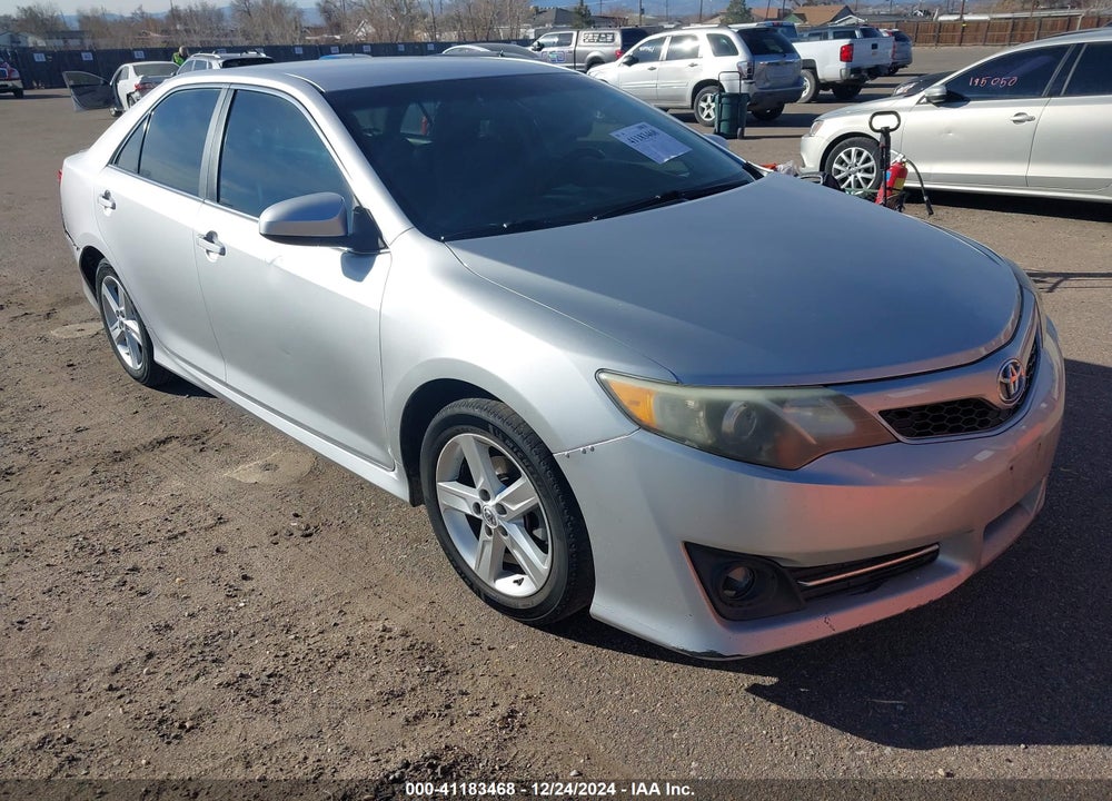2012 TOYOTA CAMRY SE VIN: 4T1BF1FK0CU200536