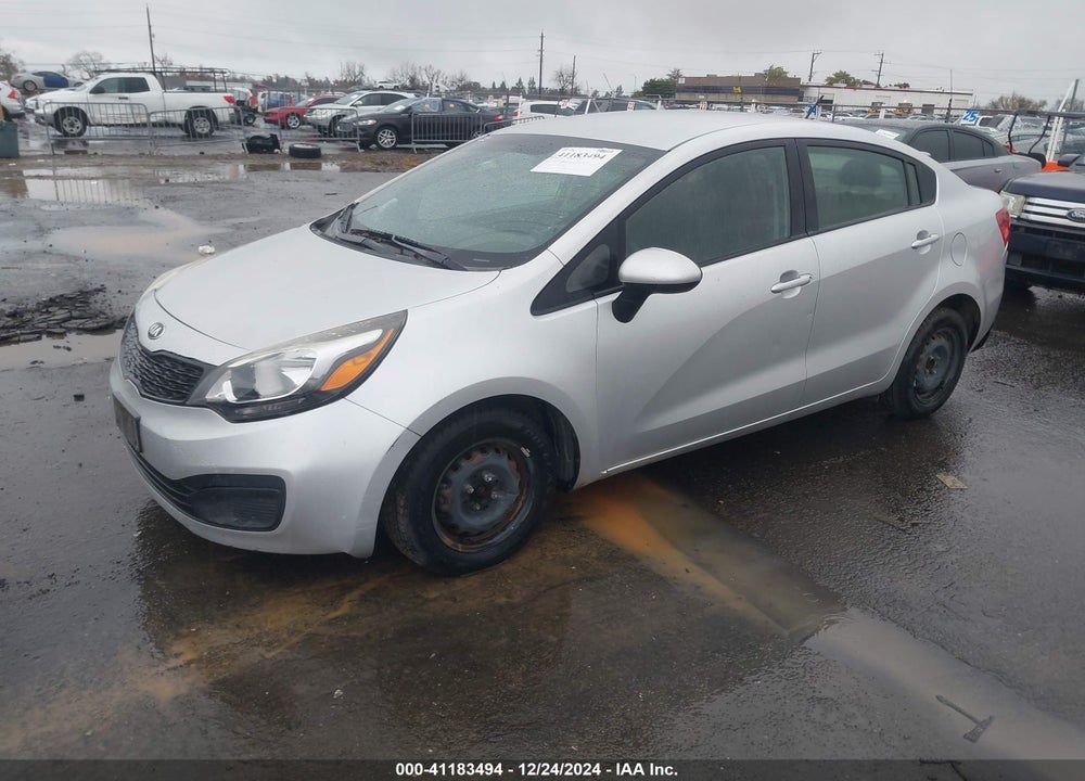 2015 KIA RIO LX VIN: KNADM4A34F6469729