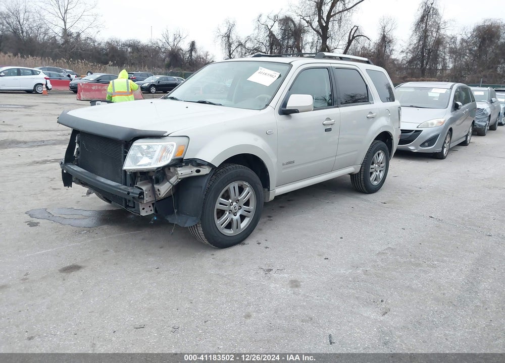 2008 MERCURY MARINER PREMIER VIN: 4M2CU97138KJ38937