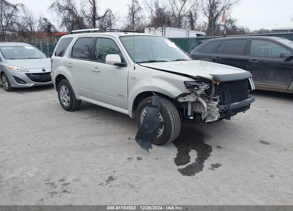 2008 MERCURY MARINER PREMIER VIN: 4M2CU97138KJ38937