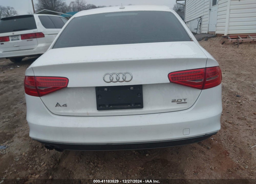 2014 AUDI A4 2.0T PREMIUM VIN: WAUBFAFL2EN032681