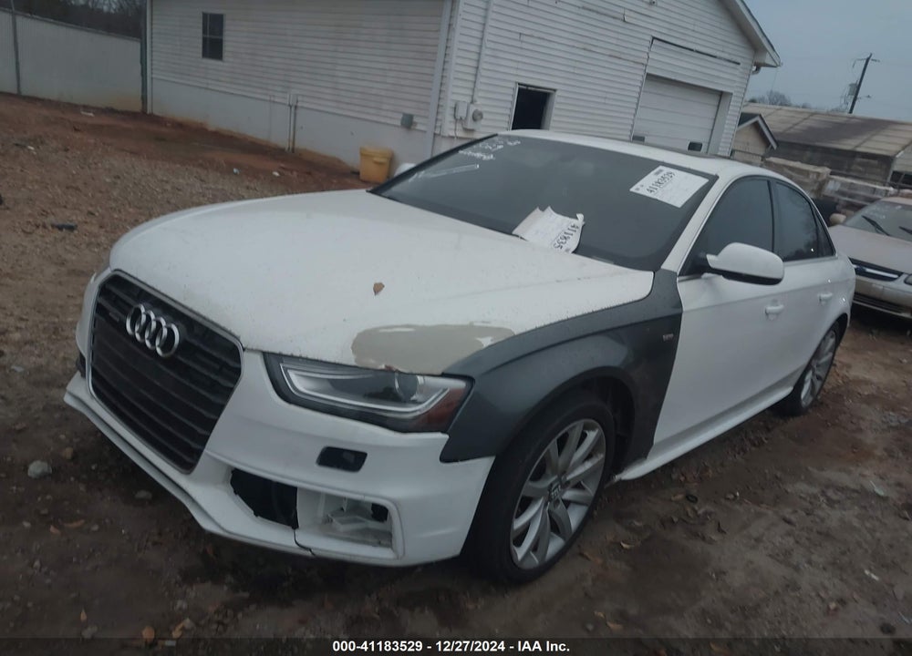 2014 AUDI A4 2.0T PREMIUM VIN: WAUBFAFL2EN032681