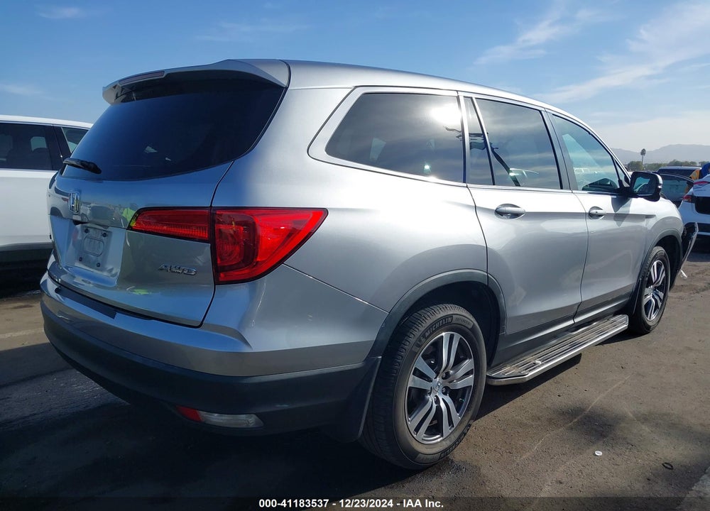 2017 HONDA PILOT EX-L VIN: 5FNYF6H59HB001228