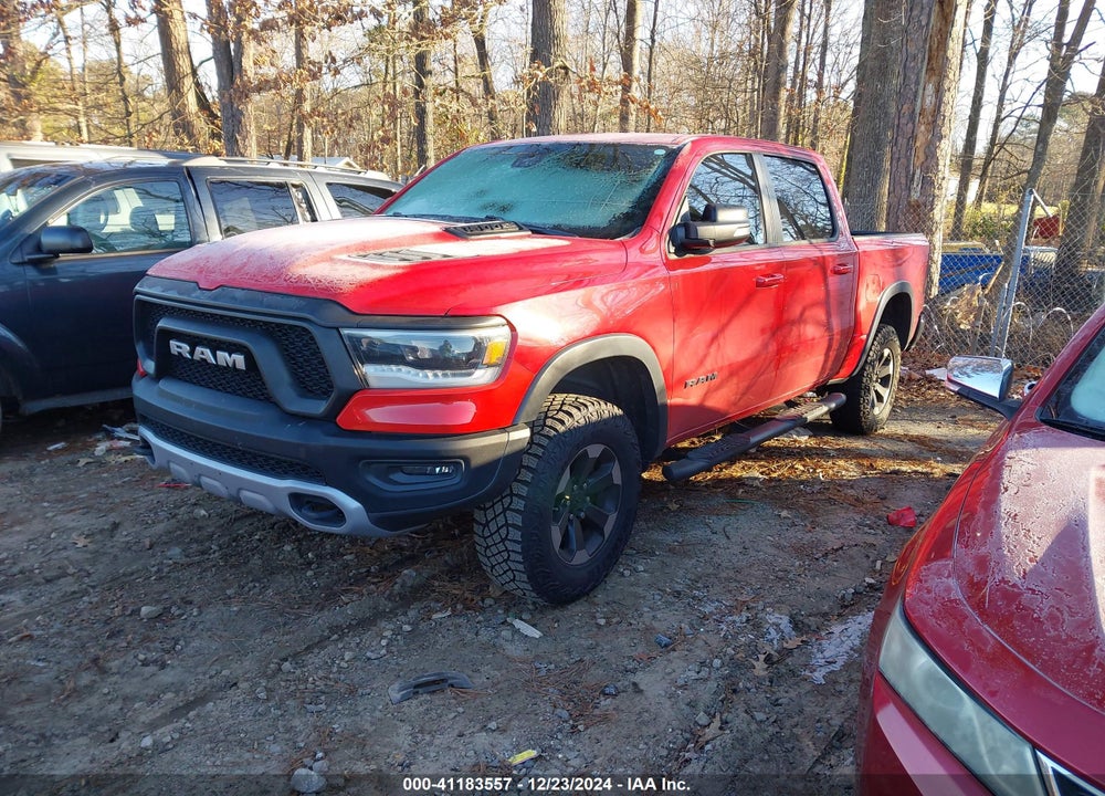 2020 RAM 1500 REBEL 4X4 5'7 BOX VIN: 1C6SRFLT2LN285659