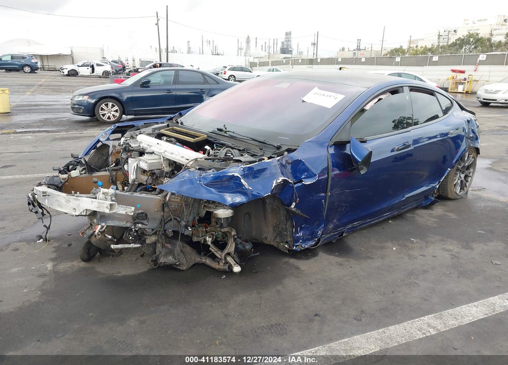 2021 TESLA MODEL S VIN: 5YJSA1E69MF449385